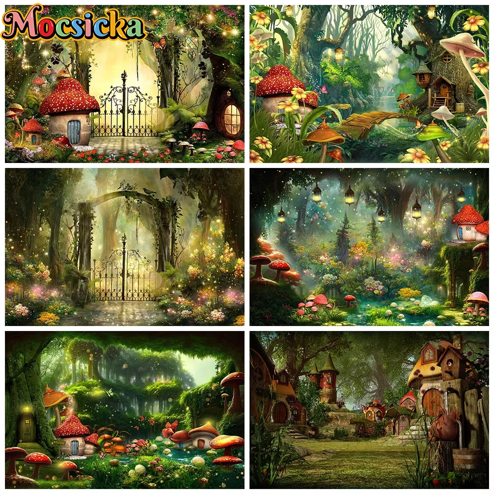 Mocsicka Nature Scenery Backdrops Forest Mushroom Tree Spring Party Decorations Newborn Baby Photo Backgrounds Photography Props
Mocsicka Nature Scenery Backdrops Forest Mushroom Tree Spring Party Decorations Newborn Baby Photo Backgrounds Photography Props
