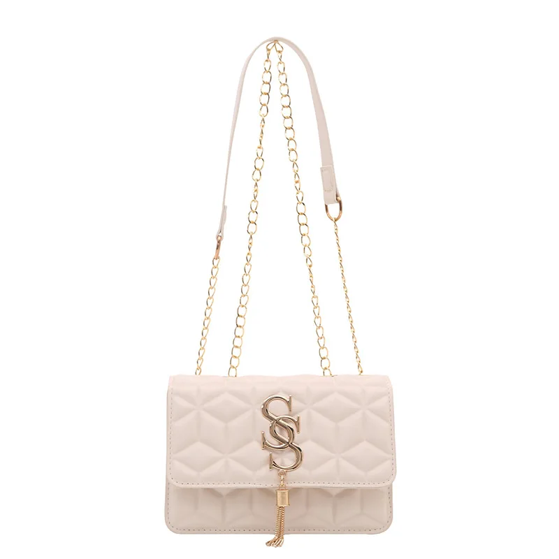 Spring 2026 Luxury Textured Quilted Small Square Bag Women Top Handle Shoulder Bag Tassel Detail Chain Strap Crossbody
Spring 2026 Luxury Textured Quilted Small Square Bag Women Top Handle Shoulder Bag Tassel Detail Chain Strap Crossbody