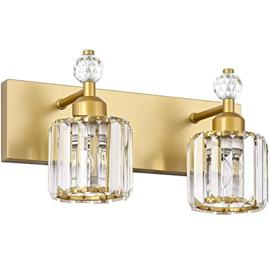 PRESDE 2 Crystal Bathroom Lights Fixtures Modern Vanity Lights Fixtures Over Mirror Modern Bath Wall Lighting
PRESDE 2 Crystal Bathroom Lights Fixtures Modern Vanity Lights Fixtures Over Mirror Modern Bath Wall Lighting