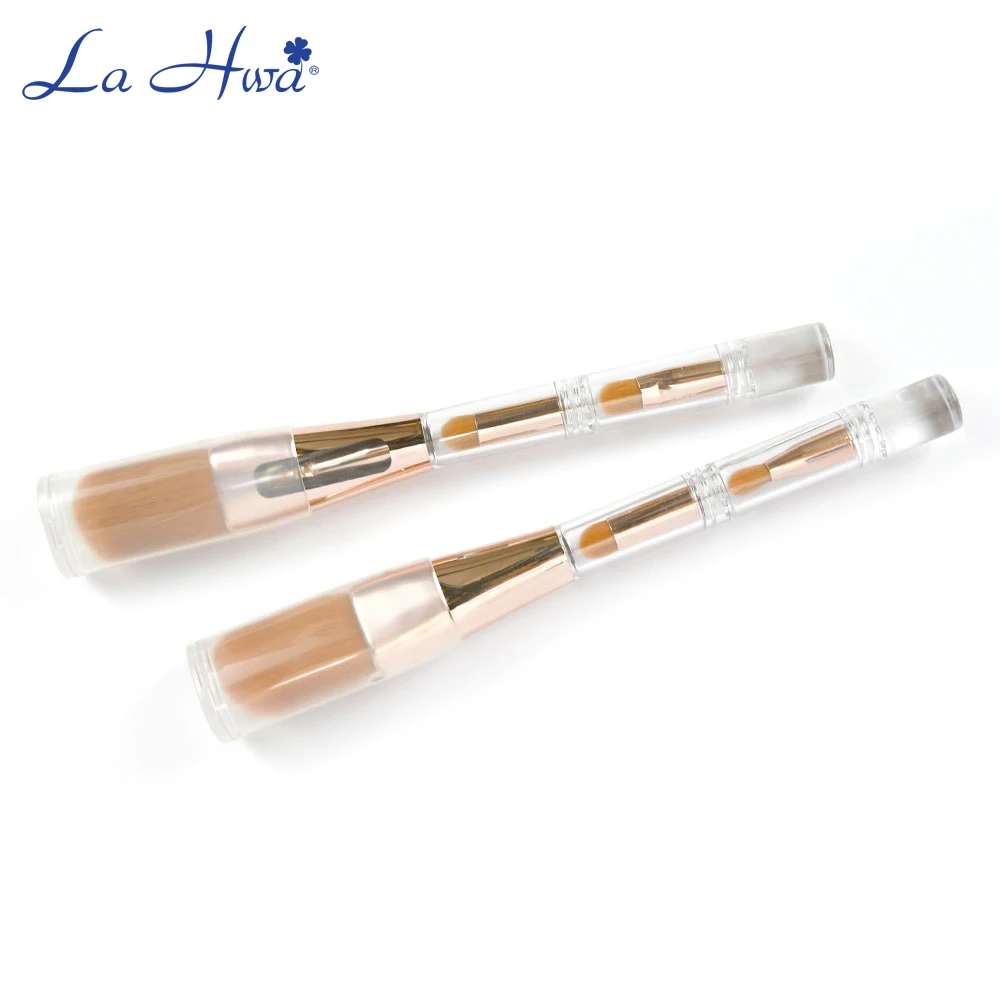 4 In 1 Portable makeup brushes Travel Cosmetic multifunction brush With Four Ends Eyeshadow Lip Eyebrow Powder Brush Makeup Set
4 In 1 Portable makeup brushes Travel Cosmetic multifunction brush With Four Ends Eyeshadow Lip Eyebrow Powder Brush Makeup Set