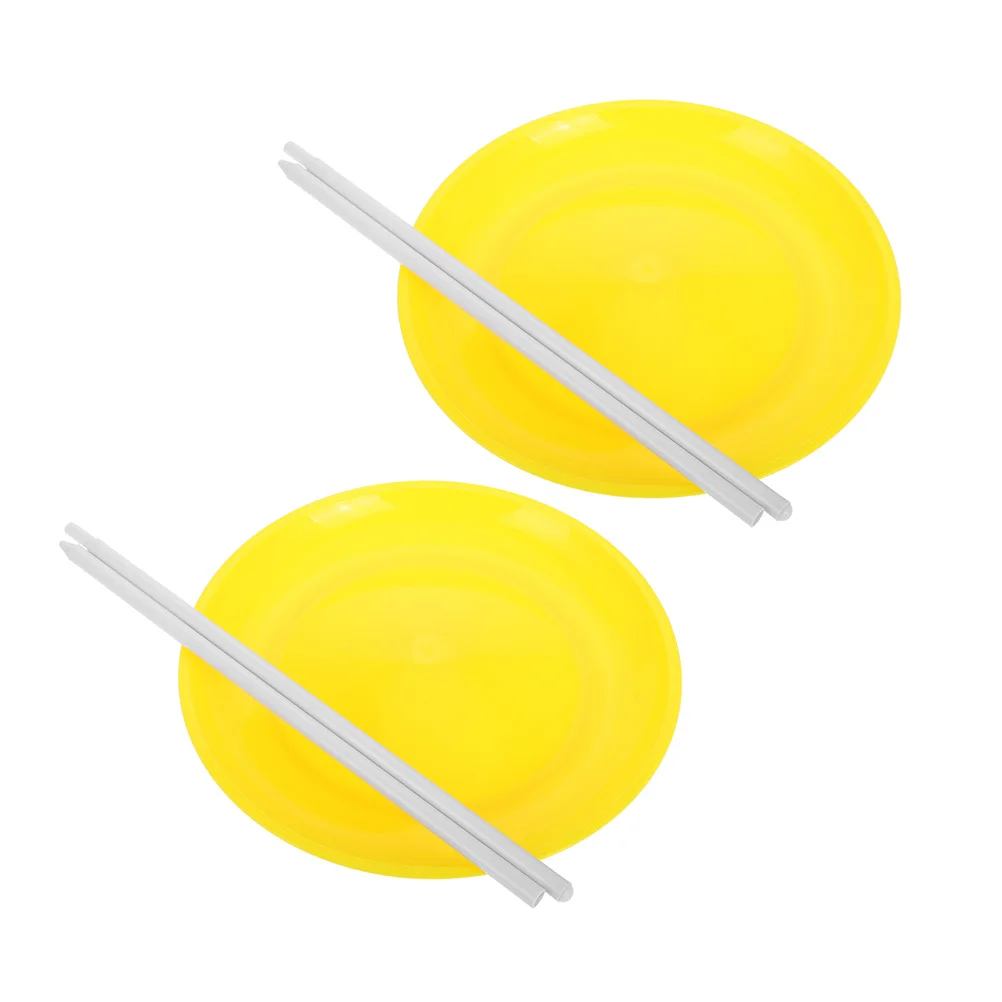 2Pcs Juggling Plates Plastic Discs with Sticks Circus Performance Props for Training Stage Shows Balance Skills Fun Game
2Pcs Juggling Plates Plastic Discs with Sticks Circus Performance Props for Training Stage Shows Balance Skills Fun Game