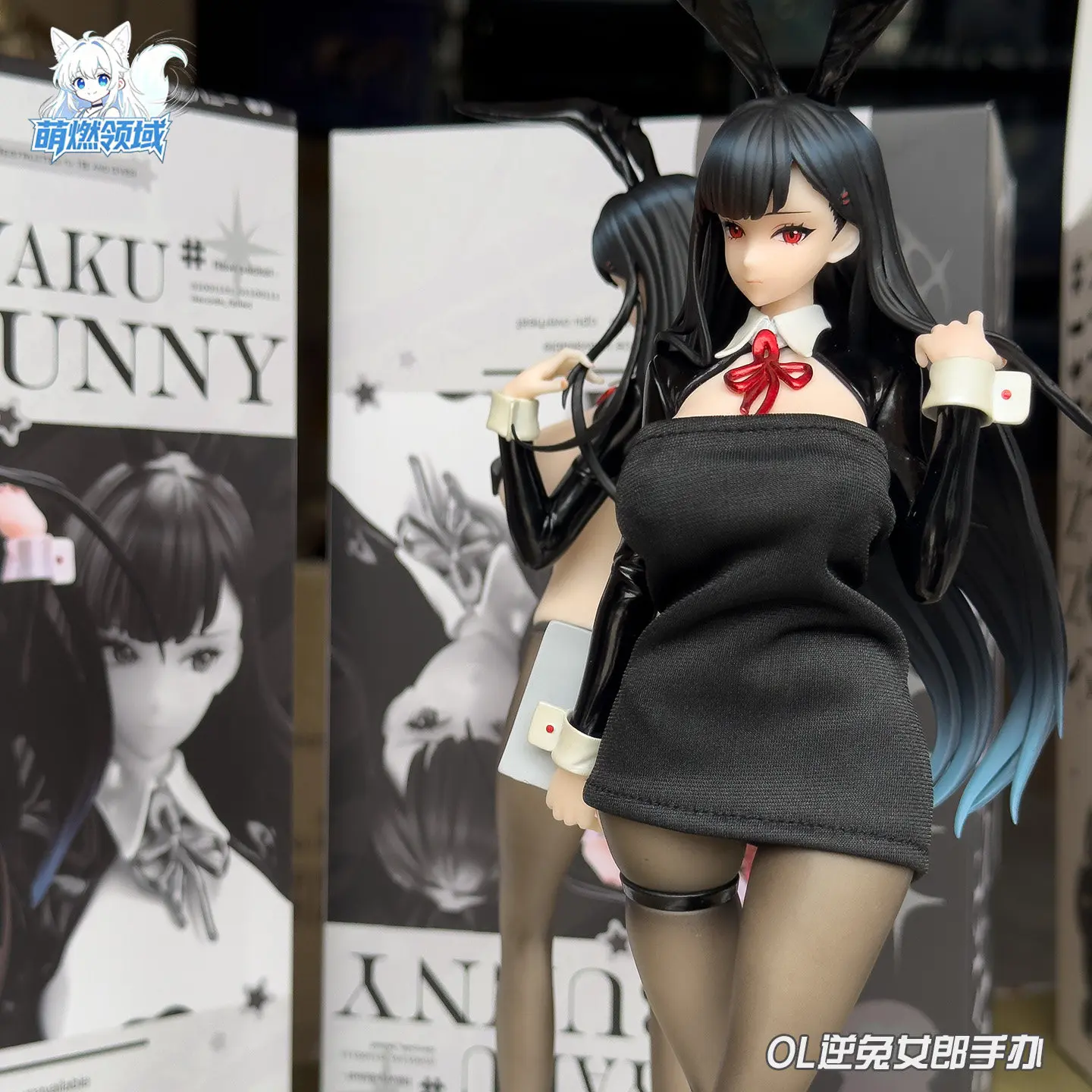 Mengran Ol Reverse Bunny Girl Figure 1 6 Scale Long Black Hair Black Stocking Model Desktop Case Decor Collectible Ornament
Mengran Ol Reverse Bunny Girl Figure 1 6 Scale Long Black Hair Black Stocking Model Desktop Case Decor Collectible Ornament