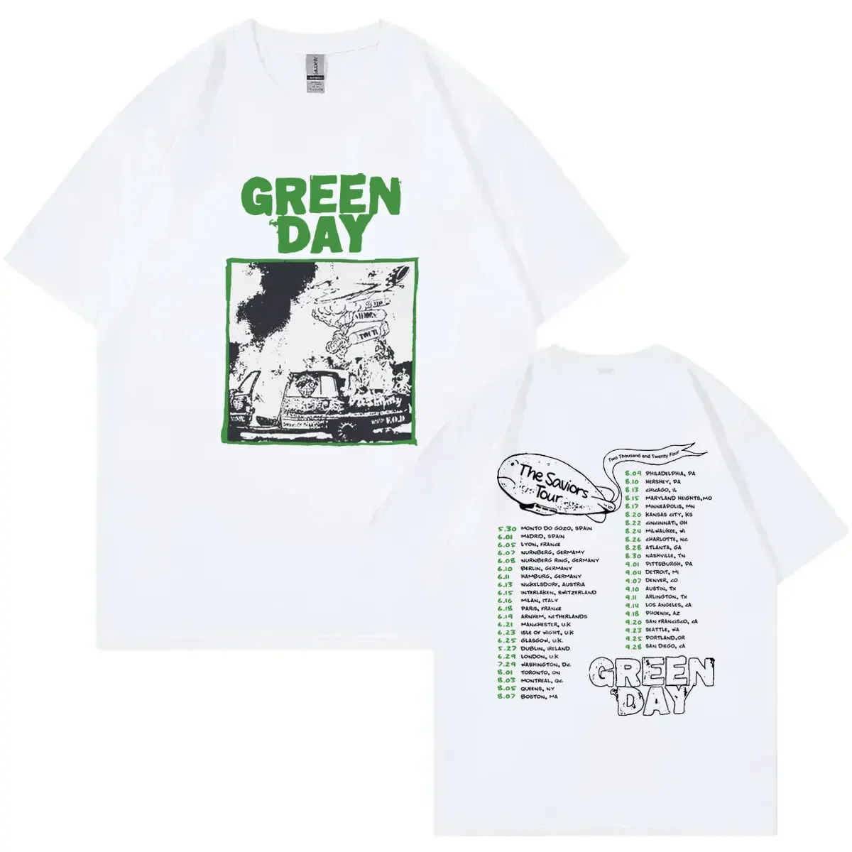 2024 Rock Hip Hop Print T-shirt Fashion shoulder-heavy trend Comfortable loose casual 100% cotton round neck short sleeveT-shirt
2024 Rock Hip Hop Print T-shirt Fashion shoulder-heavy trend Comfortable loose casual 100% cotton round neck short sleeveT-shirt
