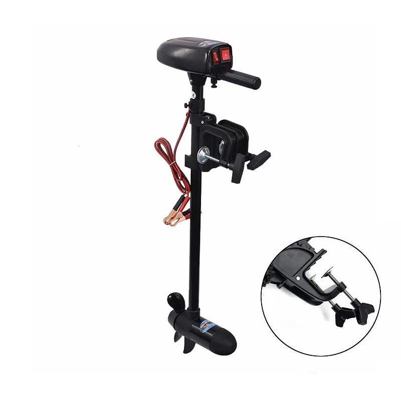 28LBS Inflatable Fishing Boats Electric Trolling Motor 260W Outboard Engine With Two Blades Propellers Screws
28LBS Inflatable Fishing Boats Electric Trolling Motor 260W Outboard Engine With Two Blades Propellers Screws