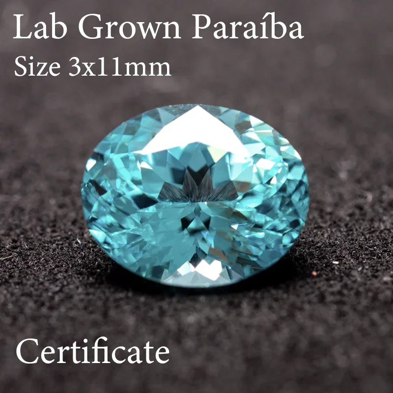 Lab Grown Sapphire Paraiba Egg Shape 3x11mm VVS1 Loose Gemstone for Jewelry Making DIY Craft Supplies for Rings Pendants
Lab Grown Sapphire Paraiba Egg Shape 3x11mm VVS1 Loose Gemstone for Jewelry Making DIY Craft Supplies for Rings Pendants