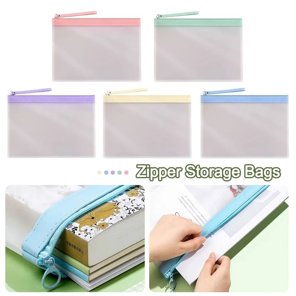 Durable A4 Document Bag Waterproof Transparent Zipper Storage Bags Zip Pouch School Office Supplies
Durable A4 Document Bag Waterproof Transparent Zipper Storage Bags Zip Pouch School Office Supplies