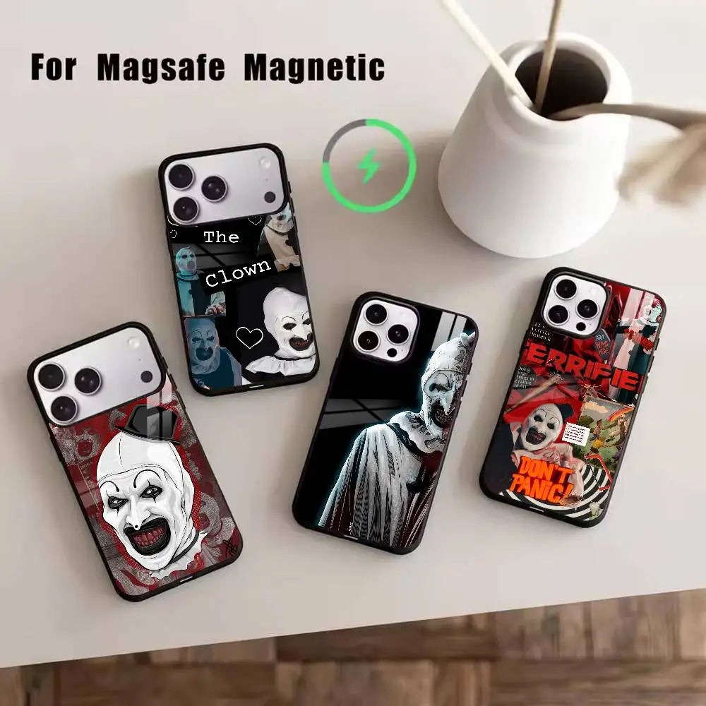 Gothic-Terrifier-Art the Clown Phone Case For iPhone17,16,15,14,13,12,11 Plus,Pro Magnetic For Magsafe Wireless Charging
Gothic-Terrifier-Art the Clown Phone Case For iPhone17,16,15,14,13,12,11 Plus,Pro Magnetic For Magsafe Wireless Charging