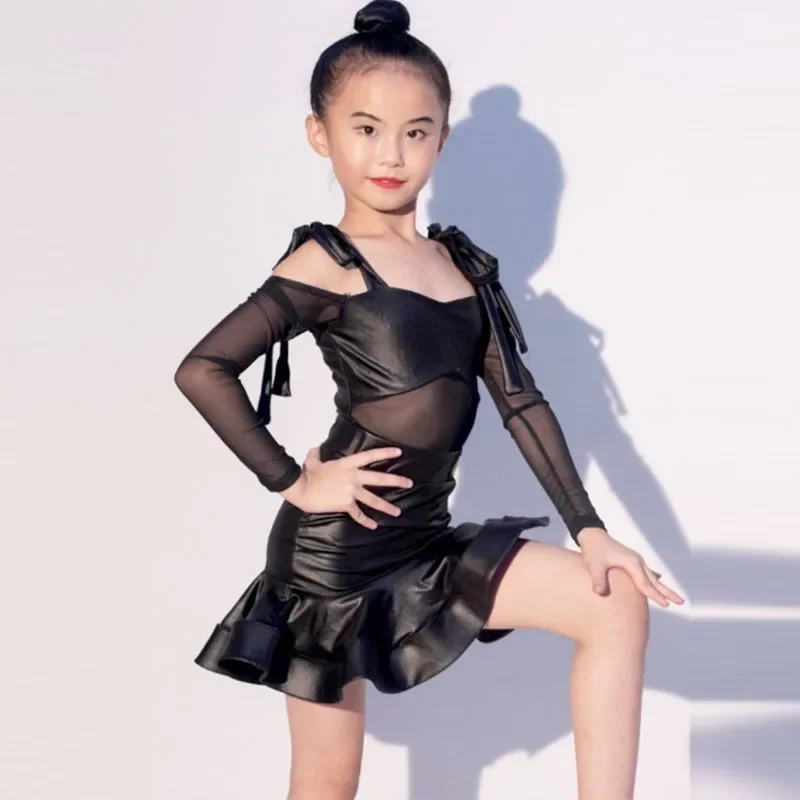 2023 New Latin Dance Autumn and Winter Long Sleeve Advanced Girls' Professional Training Suit Performance Dance Suit Set
2023 New Latin Dance Autumn and Winter Long Sleeve Advanced Girls' Professional Training Suit Performance Dance Suit Set