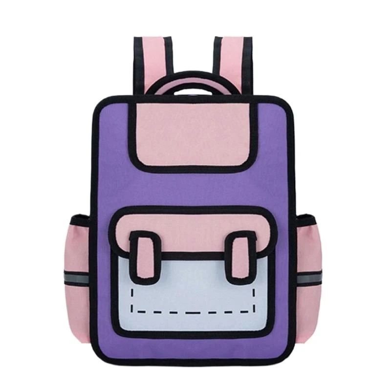 A3PE Unique 3D Cartoon Backpack Large Book Bag for Kids' Imaginative School Journeys
A3PE Unique 3D Cartoon Backpack Large Book Bag for Kids' Imaginative School Journeys