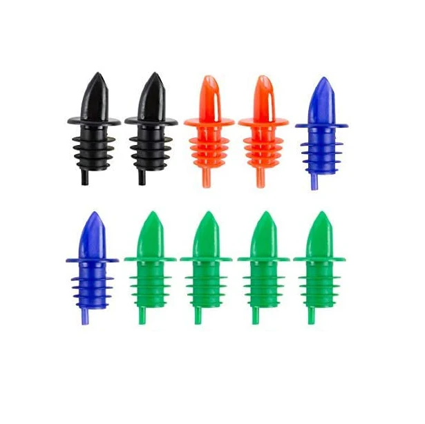 Набор из 10 штук: Прозрачные пластиковые насадки для бутылок с алкоголем, дозаторы для вина, аксессуары для бара
Набор из 10 штук: Прозрачные пластиковые насадки для бутылок с алкоголем, дозаторы для вина, аксессуары для бара