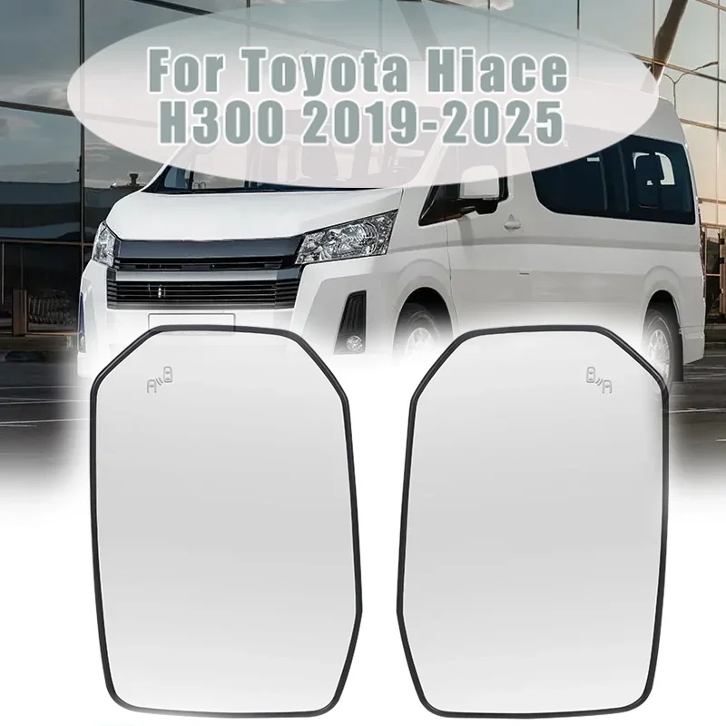 Left Right Heated Side Wing Rearview Mirror Glass With Blind Spot BSD For Toyota Hiace H300 2019 2020 2021 2022 2023 2024 2025
Left Right Heated Side Wing Rearview Mirror Glass With Blind Spot BSD For Toyota Hiace H300 2019 2020 2021 2022 2023 2024 2025