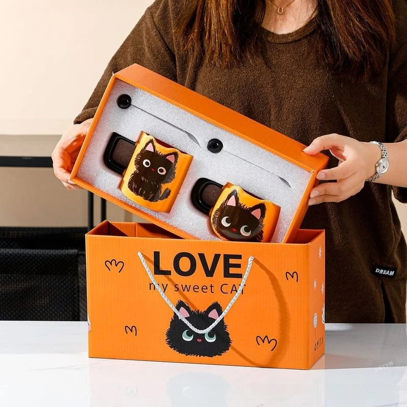 Cute My Sweet Cat Ceramic Cup Valentine'S Day Gift Water Cup Couple Mug With Spoon Large Capacity Coffee Cup Set
Cute My Sweet Cat Ceramic Cup Valentine'S Day Gift Water Cup Couple Mug With Spoon Large Capacity Coffee Cup Set