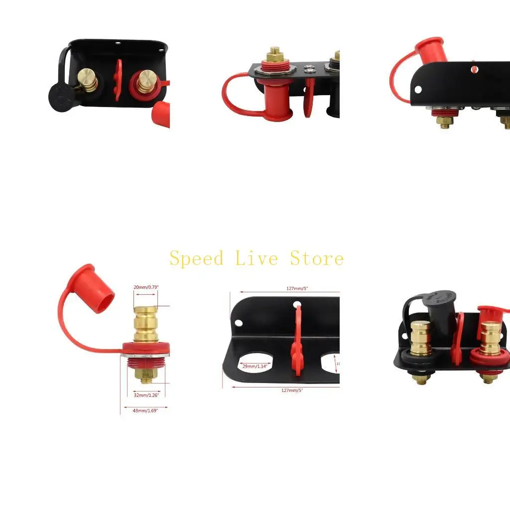 Шпильки опоры зарядного устройства панели 547C. Разъем распределительной стойки аккумулятора 250А.
Шпильки опоры зарядного устройства панели 547C. Разъем распределительной стойки аккумулятора 250А.