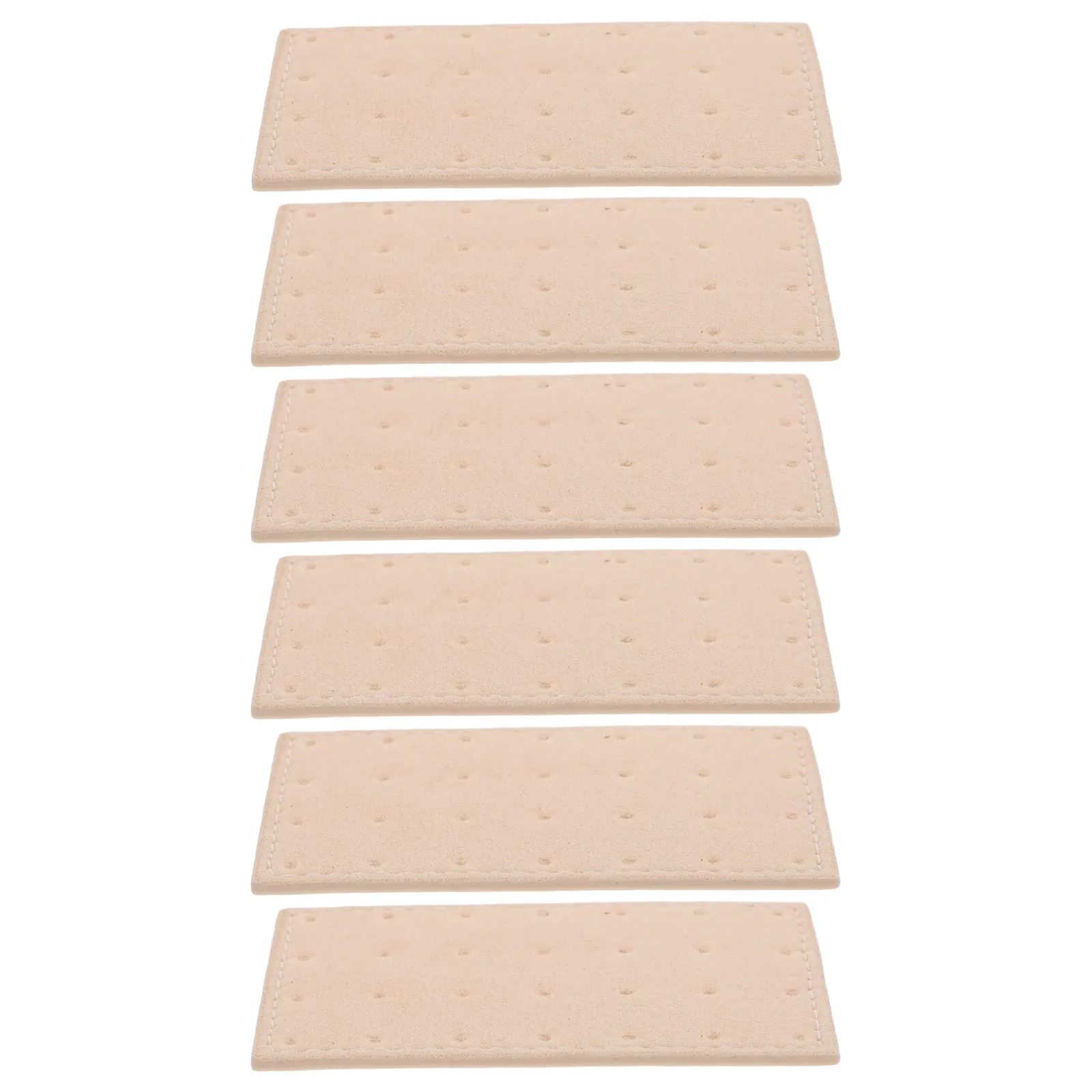 6pcs Ear Stud Storage Pad Portable Beige Jewelry Organizer Board Multi-Hole Fabric Panel For Travel Women Earring Holder
6pcs Ear Stud Storage Pad Portable Beige Jewelry Organizer Board Multi-Hole Fabric Panel For Travel Women Earring Holder