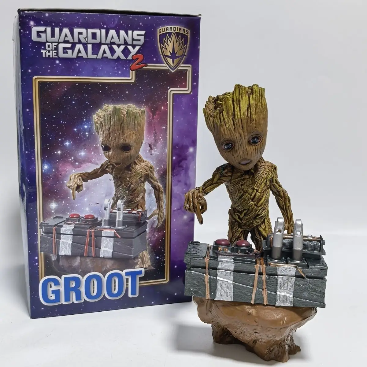 Baby Groot Scene Figure Guardians of the Galaxy 2 Desktop Ornament Collectible Gift
Baby Groot Scene Figure Guardians of the Galaxy 2 Desktop Ornament Collectible Gift