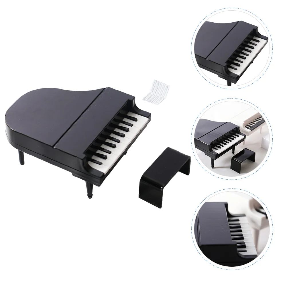 Dollhouse Piano Mini Ornament Figurine Miniature Bench Toys Furniture Model Plastic
Dollhouse Piano Mini Ornament Figurine Miniature Bench Toys Furniture Model Plastic