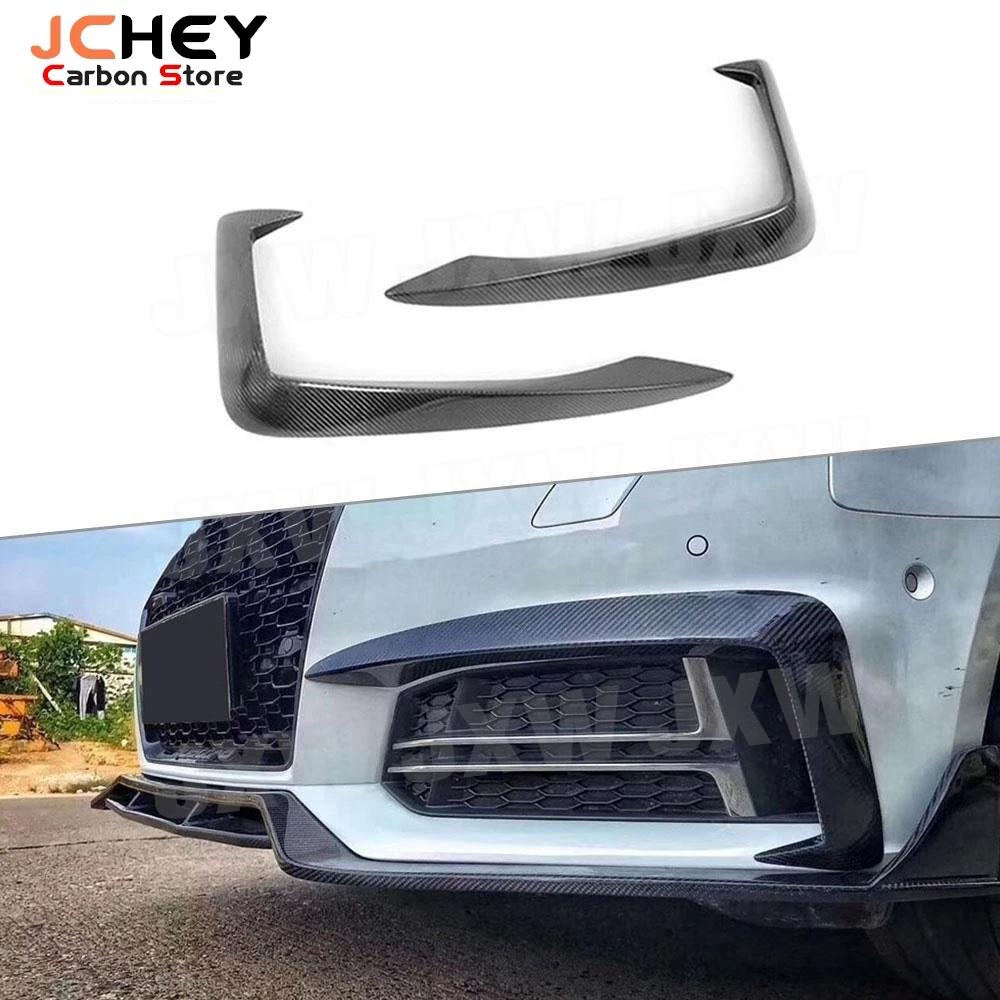 JCHEY Carbon Fiber FRP Front Bumper Air Vent Trim Canards Cover Fog Lamp Eyelid Eyebrow For Audi A4 S4 Sline 2017 2018 2019
JCHEY Carbon Fiber FRP Front Bumper Air Vent Trim Canards Cover Fog Lamp Eyelid Eyebrow For Audi A4 S4 Sline 2017 2018 2019