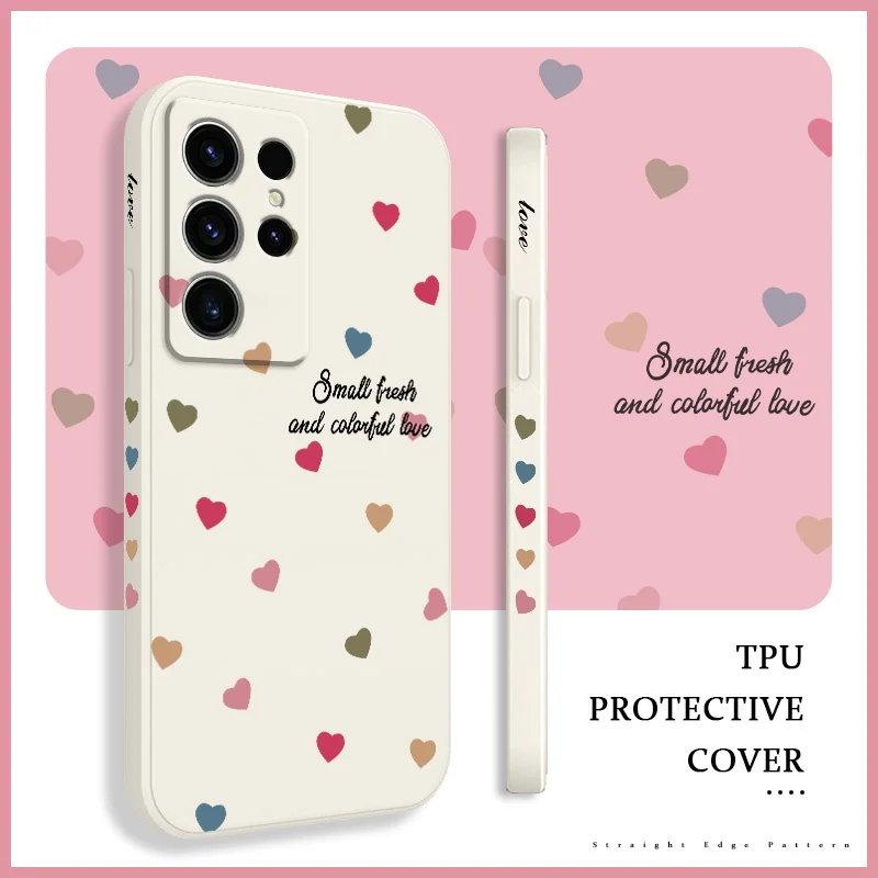 Colorful Love Phone Case For Samsung Galaxy S25 S24 S23 S22 S21 S20 Ultra FE S10 S10E Plus Note 20 Ultra Silicone Cover
Colorful Love Phone Case For Samsung Galaxy S25 S24 S23 S22 S21 S20 Ultra FE S10 S10E Plus Note 20 Ultra Silicone Cover