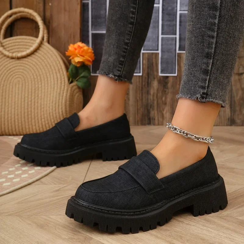 Shoes Female 2025 Brand Plus Size Loafers Women's High Heels Platform Office Pumps Women Round Toe Slip on Med Heel Shoes Women
Shoes Female 2025 Brand Plus Size Loafers Women's High Heels Platform Office Pumps Women Round Toe Slip on Med Heel Shoes Women