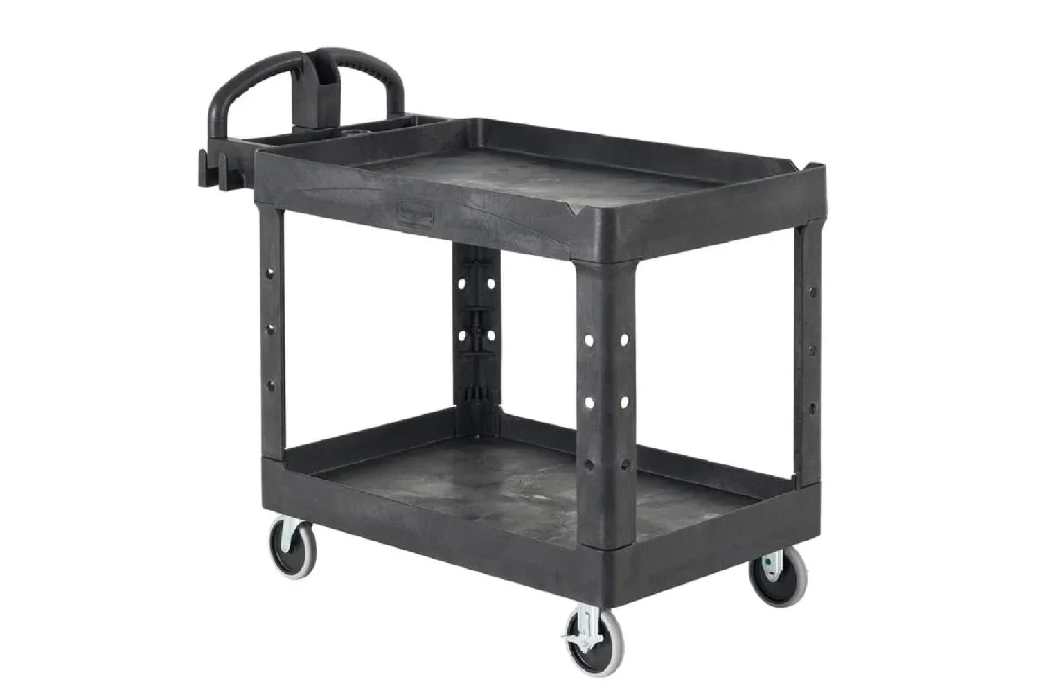 BestsellerProducts 2-Shelf Utility/Service Cart, Medium, Black, Lipped Shelves, Ergonomic Handle, 500 Lbs Capacity,forfor Wareho
BestsellerProducts 2-Shelf Utility/Service Cart, Medium, Black, Lipped Shelves, Ergonomic Handle, 500 Lbs Capacity,forfor Wareho