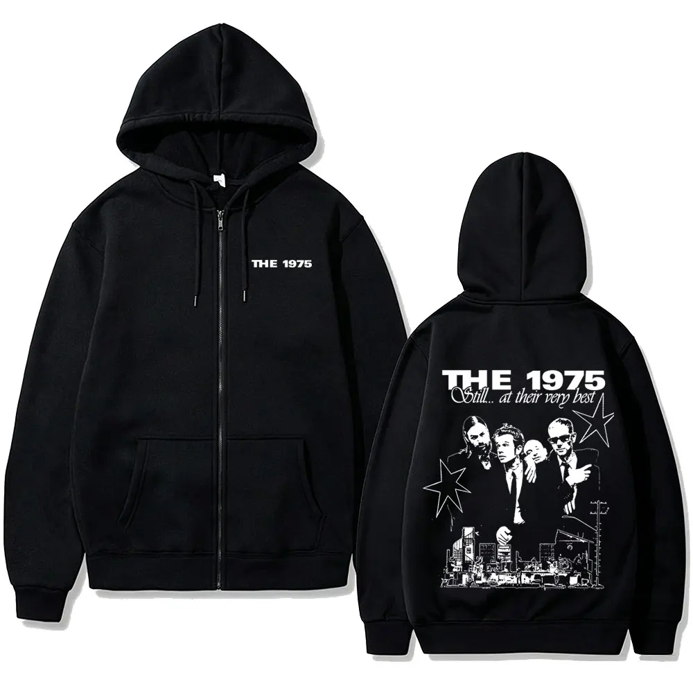 Alternative Rock Band The 1975 Still At Their Very Best Zipper Hoodie Men Women Vintage Hip Hop Gothic Oversized Zip Up Jacket
Alternative Rock Band The 1975 Still At Their Very Best Zipper Hoodie Men Women Vintage Hip Hop Gothic Oversized Zip Up Jacket