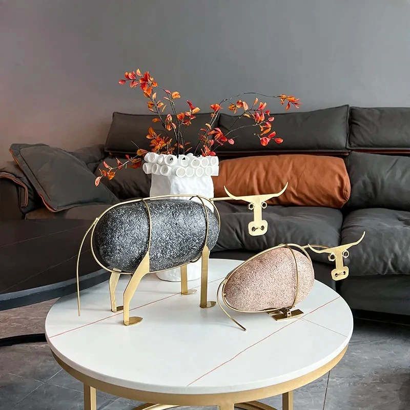 Creative Modern Bull Statue, Handmade Resin Figurine for Office Desk & TV Cabinet, Metal Finish Animal Sculpture Gift for Men
Creative Modern Bull Statue, Handmade Resin Figurine for Office Desk & TV Cabinet, Metal Finish Animal Sculpture Gift for Men