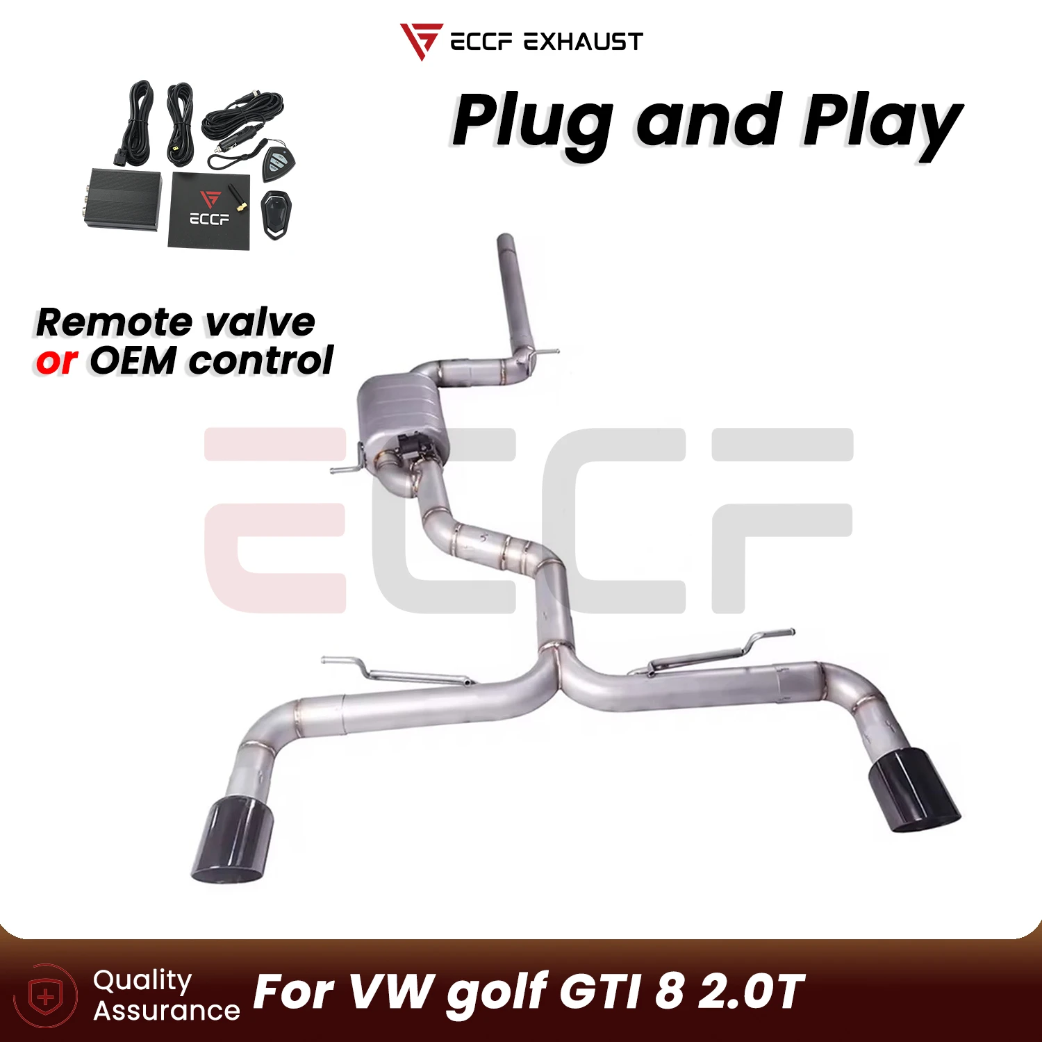 Sporty Stainless steel Catback exhaust FOR VW golf GTI 8 2.0T Aggressive Exhaust Sound Performance Upgrade Easy Installation
Sporty Stainless steel Catback exhaust FOR VW golf GTI 8 2.0T Aggressive Exhaust Sound Performance Upgrade Easy Installation