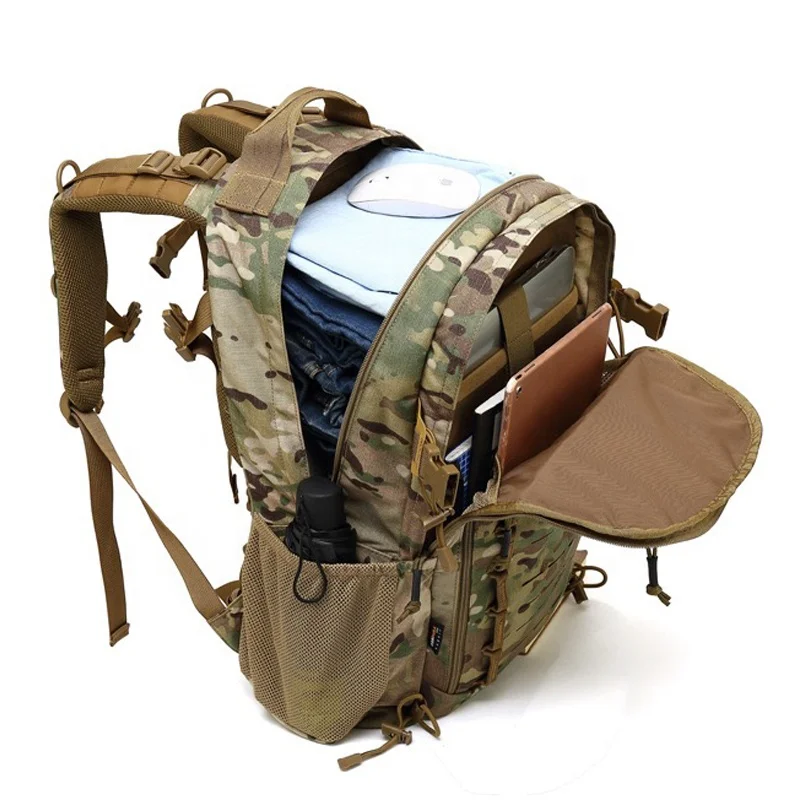 Tactical Camouflage Waterproof Nylon Tactical Mold Backpack Outdoor Mountaineering Bag High Capacity Mountaineering
Tactical Camouflage Waterproof Nylon Tactical Mold Backpack Outdoor Mountaineering Bag High Capacity Mountaineering