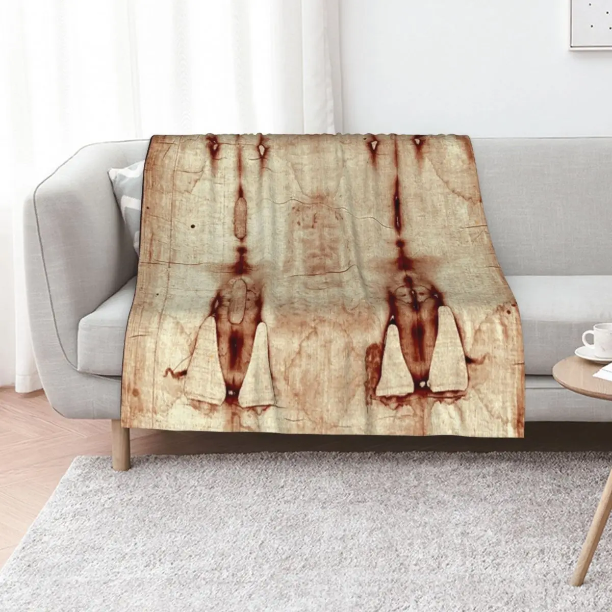 Easter: Holy Face negatives of the shroud of Turin Throw Blanket Stuffeds Baby Single Travel Blankets
Easter: Holy Face negatives of the shroud of Turin Throw Blanket Stuffeds Baby Single Travel Blankets