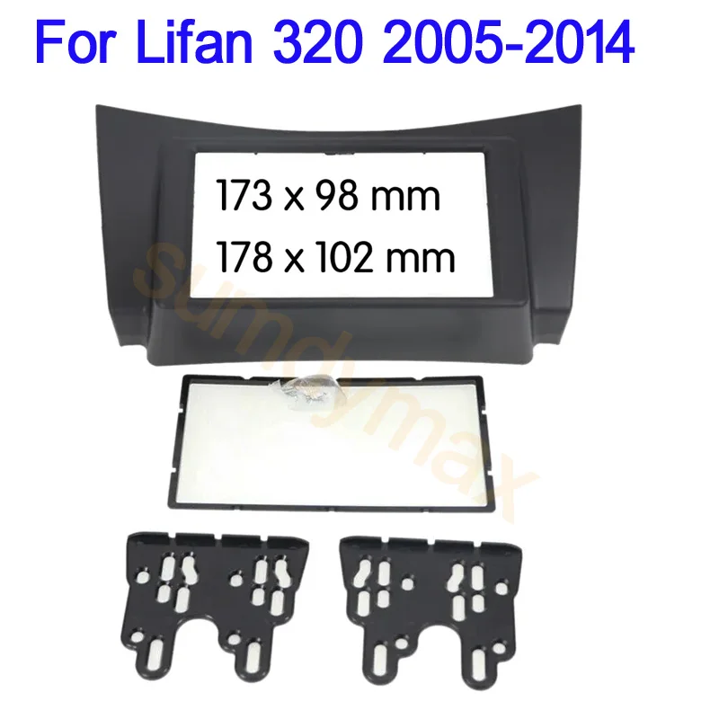 Double din Car radio Fascia For Lifan 320 2005-2014 car Panel Plate Mounting Dash Installation Bezel Trim Kit
Double din Car radio Fascia For Lifan 320 2005-2014 car Panel Plate Mounting Dash Installation Bezel Trim Kit