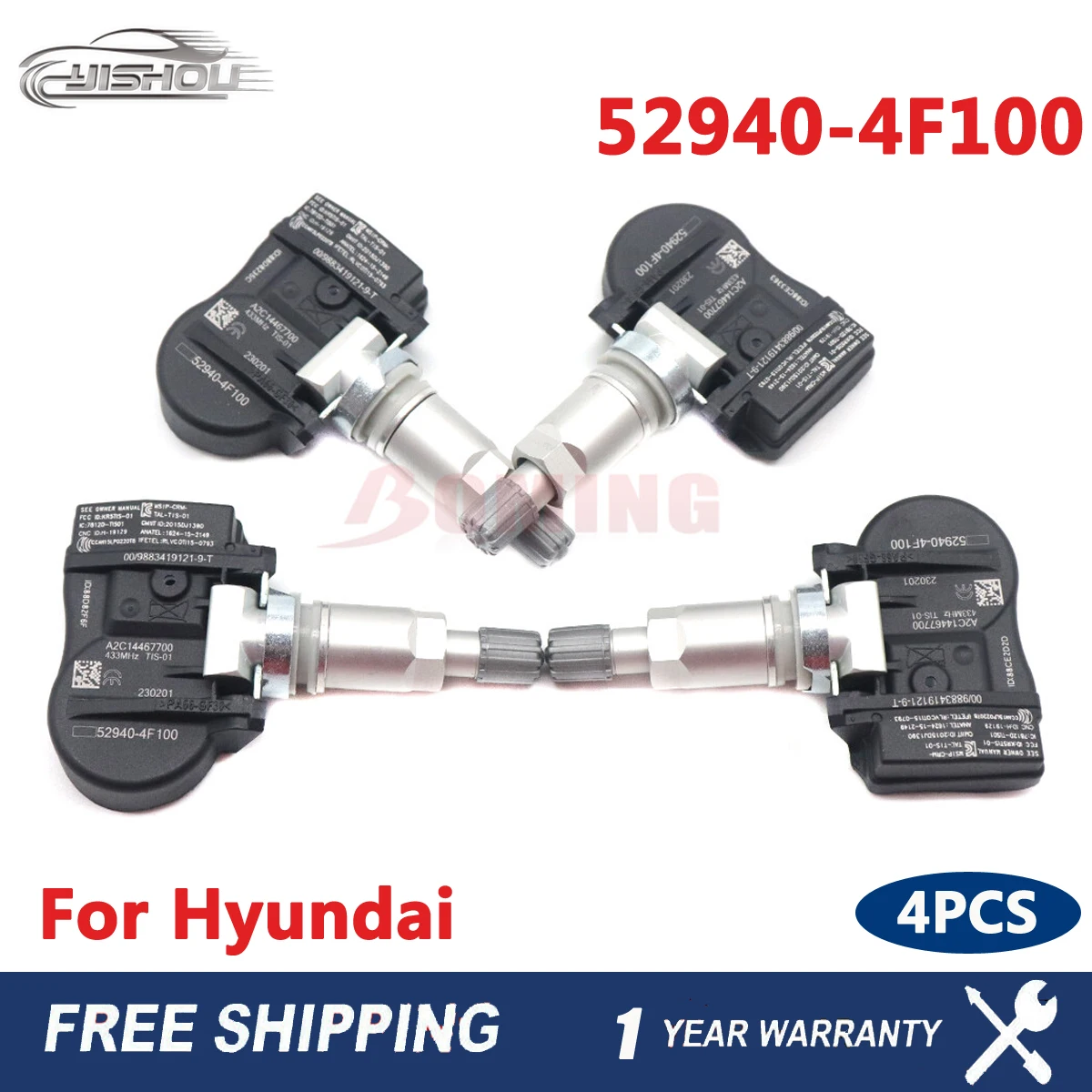 1/4 шт. 52940-4F100 датчик давления в шинах системы мониторинга TPMS для Kia K2500 2014-2025 для Hyundai Grand Starex H-1 Starex 2011-24
1/4 шт. 52940-4F100 датчик давления в шинах системы мониторинга TPMS для Kia K2500 2014-2025 для Hyundai Grand Starex H-1 Starex 2011-24