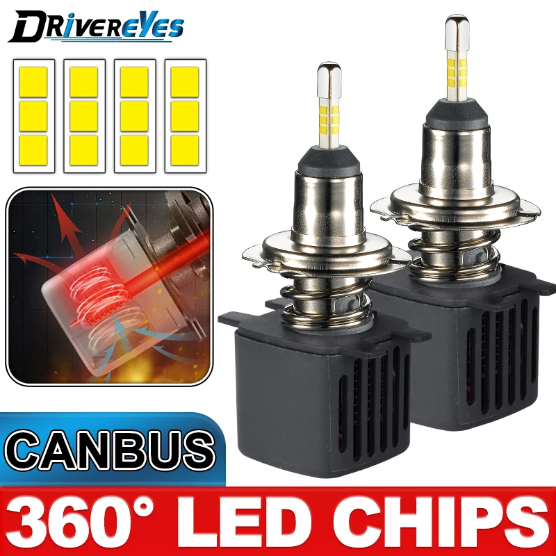 360 LED H7 H1 H4 Led Drivereye Headlights CSP CHIPS H8 H9 H11 Fog Light 9006 HB4 9005 HB3 9012 HIR2 Canbus EMC STG Auto Lamp12V
360 LED H7 H1 H4 Led Drivereye Headlights CSP CHIPS H8 H9 H11 Fog Light 9006 HB4 9005 HB3 9012 HIR2 Canbus EMC STG Auto Lamp12V
