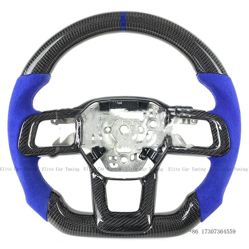 Спортивный руль из кованого карбона для Ford Raptor F150 F250 F350 2014-2019 годов выпуска, индивидуальная отделка салона автомобиля
Спортивный руль из кованого карбона для Ford Raptor F150 F250 F350 2014-2019 годов выпуска, индивидуальная отделка салона автомобиля
