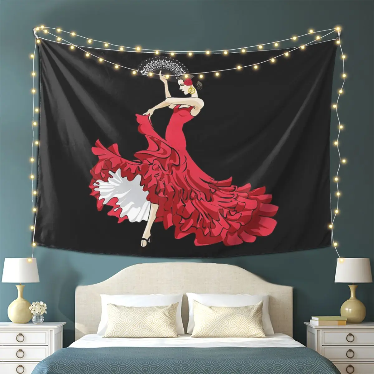 Flamenco Dancer Spain Tapestry Wall Hanging Aesthetic Home Decor Tapestries for Living Room Bedroom
Flamenco Dancer Spain Tapestry Wall Hanging Aesthetic Home Decor Tapestries for Living Room Bedroom