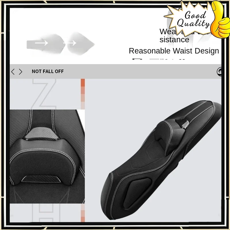 For Honda PCX160 seat cushion modification, anti slip,waterproof, scratch resistant, comfortable belt, backrest, non-destructive
For Honda PCX160 seat cushion modification, anti slip,waterproof, scratch resistant, comfortable belt, backrest, non-destructive