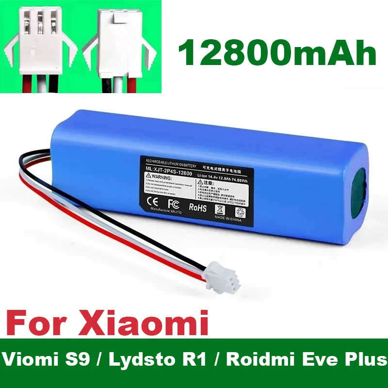 100% New Original Lydsto R1 Rechargeable Li-ion Battery Robot Vacuum Cleaner R1 Battery Pack with Capacity 12800mAh
100% New Original Lydsto R1 Rechargeable Li-ion Battery Robot Vacuum Cleaner R1 Battery Pack with Capacity 12800mAh