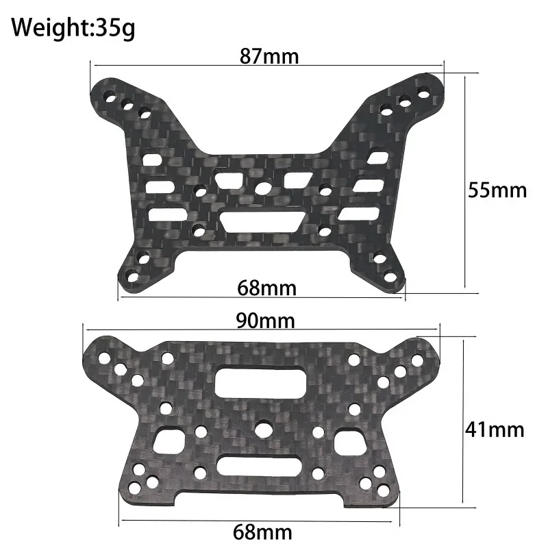 FOR MJX 1/7 7303 RC Car Metal Upgrade Front Rear Shock Absorber Mount Butterfly Brace Spare Parts
FOR MJX 1/7 7303 RC Car Metal Upgrade Front Rear Shock Absorber Mount Butterfly Brace Spare Parts