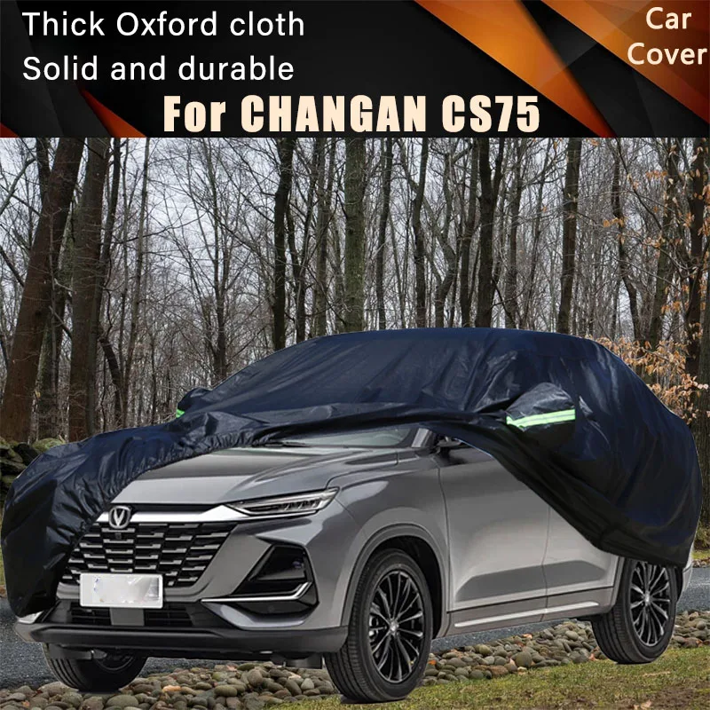 For CHANGAN CS75 Car Full Outer Covers Outdoor Waterproof Dustproof Sun Rain Snow Protection Exterior Car Accessories
For CHANGAN CS75 Car Full Outer Covers Outdoor Waterproof Dustproof Sun Rain Snow Protection Exterior Car Accessories