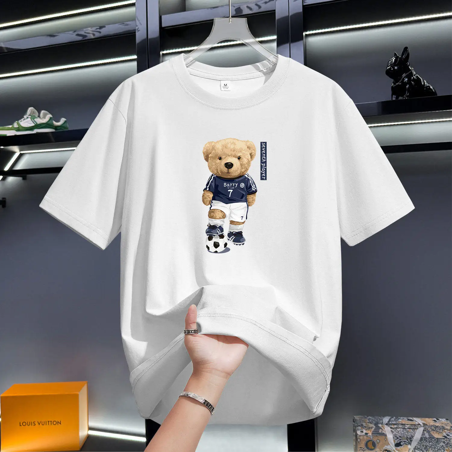 Men's Cotton T-shirt Men's and Women's Universal All-match Cotton Round Neck Y2K Retro Trend Pattern Printed Short Sleeve
Men's Cotton T-shirt Men's and Women's Universal All-match Cotton Round Neck Y2K Retro Trend Pattern Printed Short Sleeve