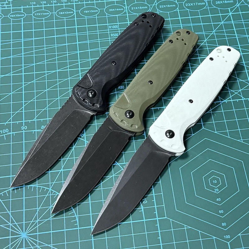 Lism Store 4300BK Folding Knife 3.18" 154CM Plain Blade, G10 Handles
Lism Store 4300BK Folding Knife 3.18" 154CM Plain Blade, G10 Handles
