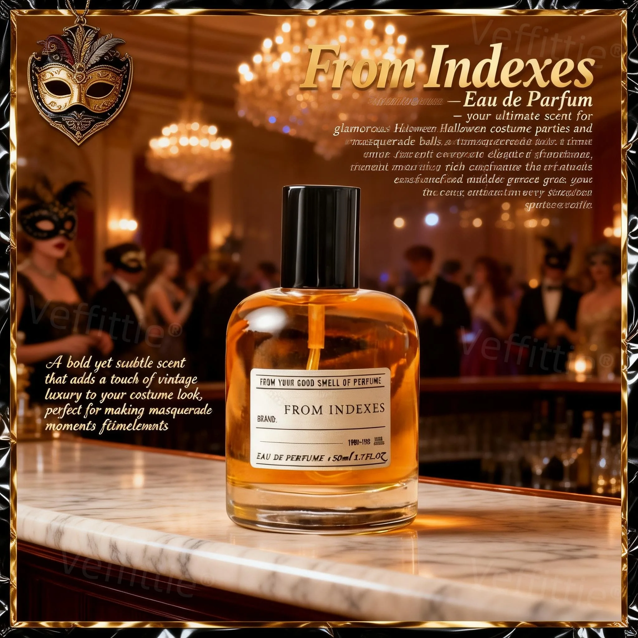 Evening Spicy Elegance Eau De Parfum, Warm Woody Notes Transparent Bottle, Formal Wear, Long Lasting for Sophisticated Users
Evening Spicy Elegance Eau De Parfum, Warm Woody Notes Transparent Bottle, Formal Wear, Long Lasting for Sophisticated Users