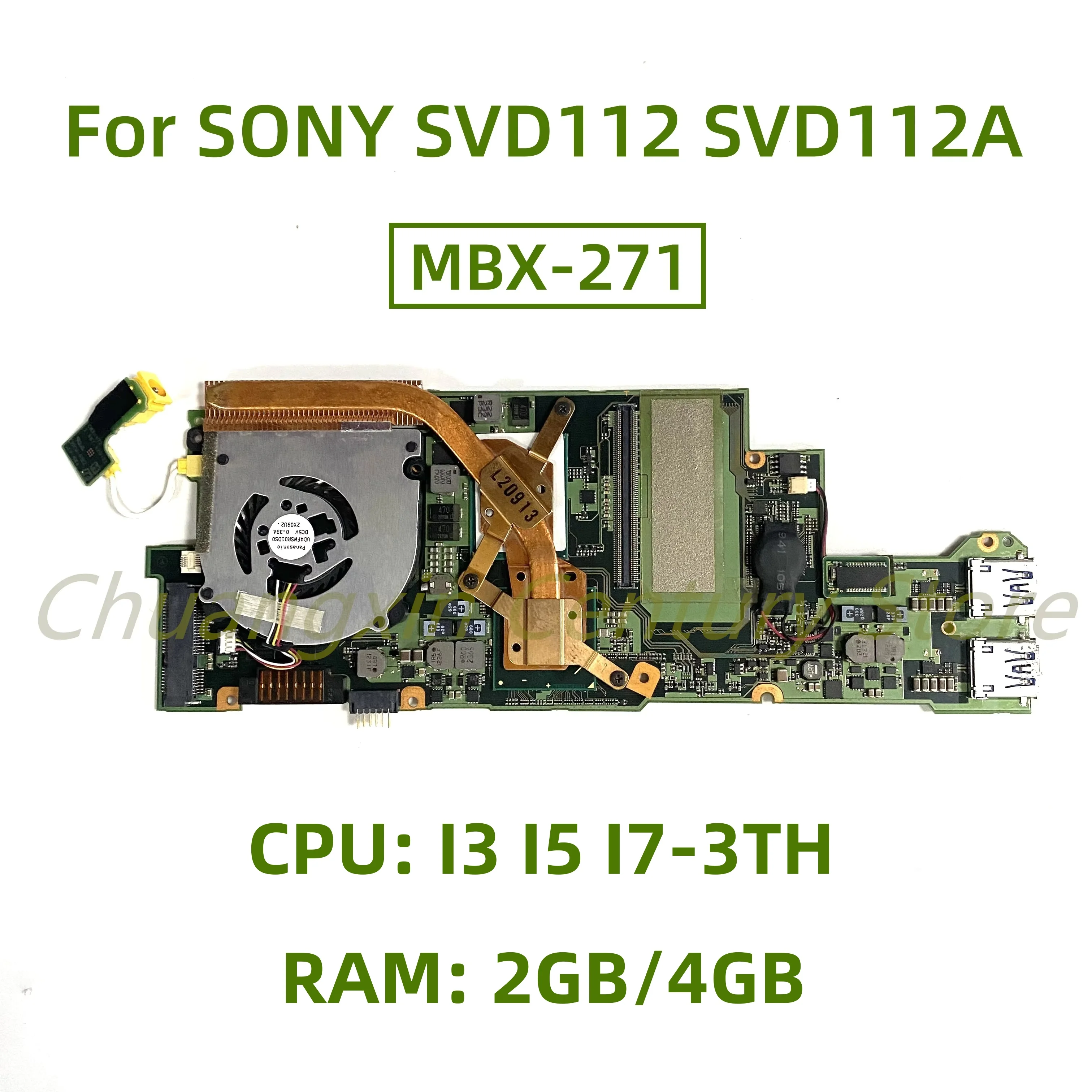Suitable for Sony SVD112 SVD112A laptop motherboard MBX-271 CPU: I3 I5 I7-3TH RAM: 2GB/4GB 100% Tested Full Work
Suitable for Sony SVD112 SVD112A laptop motherboard MBX-271 CPU: I3 I5 I7-3TH RAM: 2GB/4GB 100% Tested Full Work