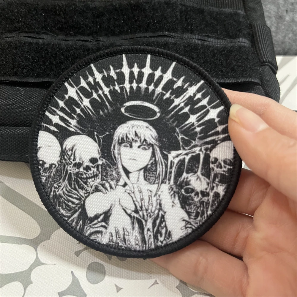 Maxim Skeletons Tactical Girl Anime Morale Badge Patches Military Army Armband Printed Hook and Loop Backpack Sticker
Maxim Skeletons Tactical Girl Anime Morale Badge Patches Military Army Armband Printed Hook and Loop Backpack Sticker