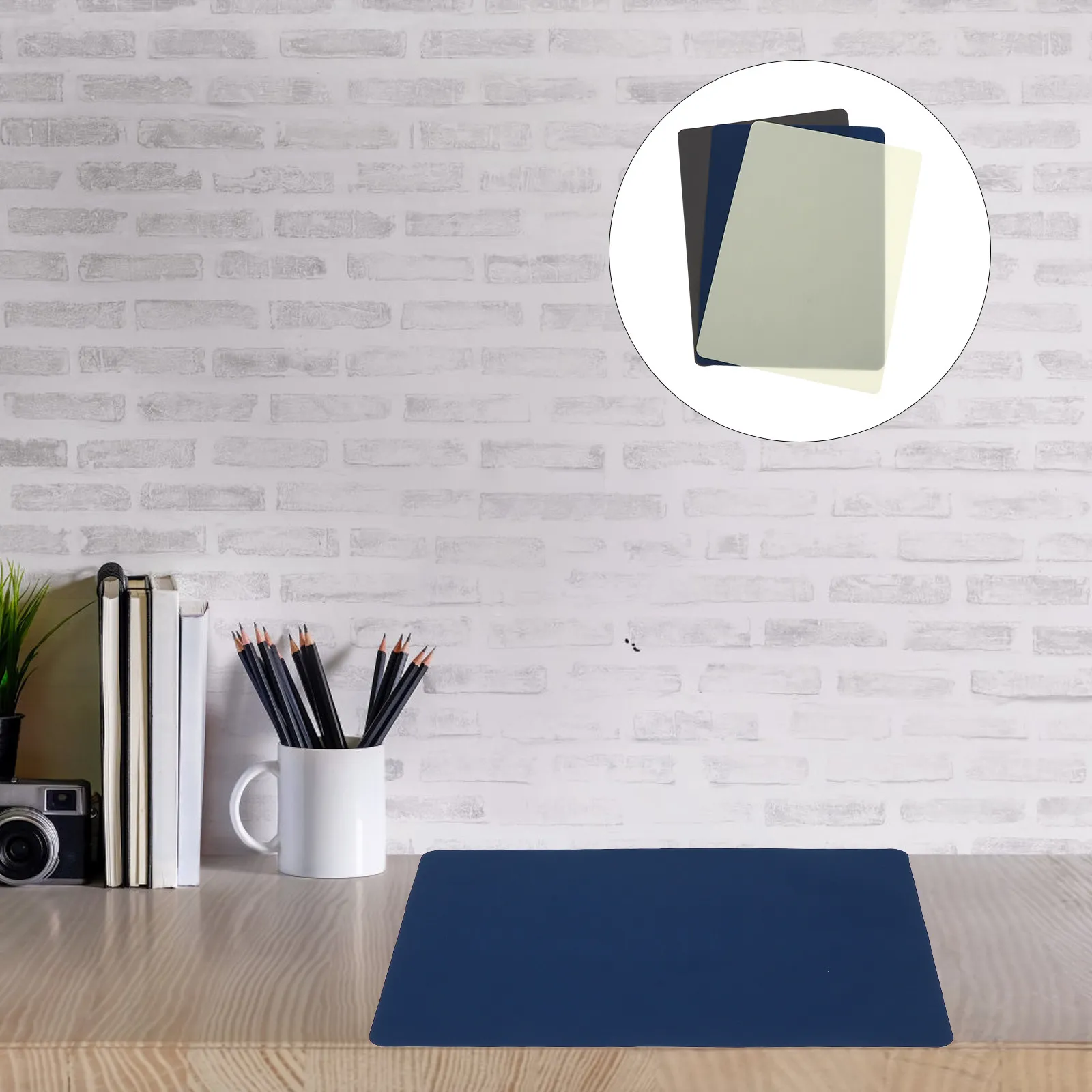 3Pcs Silicone Table Mats Durable Bright Color Comfortable Office Study Writing Dinner Tabletop Pad Anti-Skid Painting Desk Mat
3Pcs Silicone Table Mats Durable Bright Color Comfortable Office Study Writing Dinner Tabletop Pad Anti-Skid Painting Desk Mat