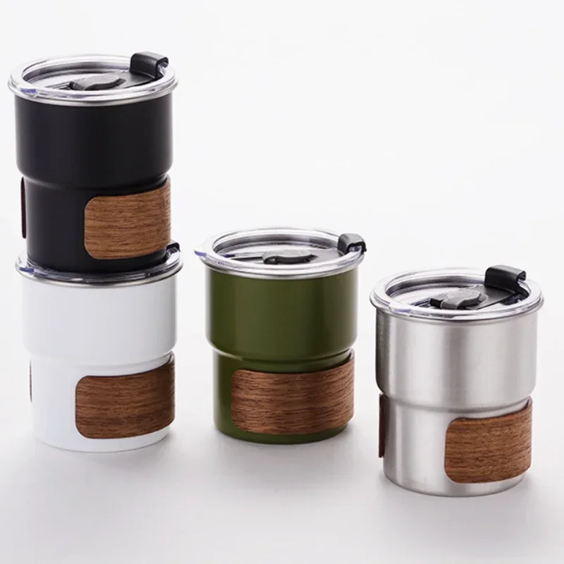 New Stainless Steel Coffee & Camping Mug with Lid, Portable Heat Resistant, Suitable for Outdoor Picnic, Camping Fishing
New Stainless Steel Coffee & Camping Mug with Lid, Portable Heat Resistant, Suitable for Outdoor Picnic, Camping Fishing