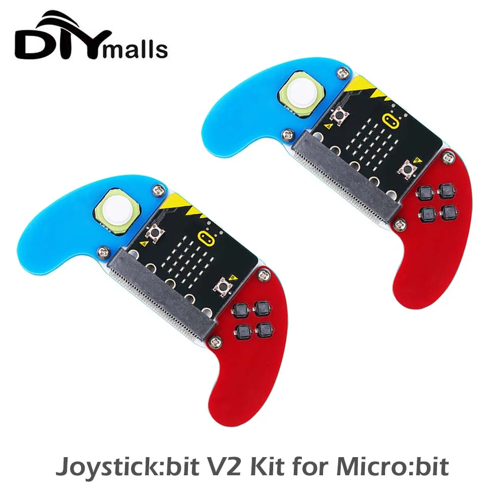 2PCS Joystick:bit V2 for BBC Microbit Micro:bit Board Wireless Remote Control programming gamepad extension for Education
2PCS Joystick:bit V2 for BBC Microbit Micro:bit Board Wireless Remote Control programming gamepad extension for Education