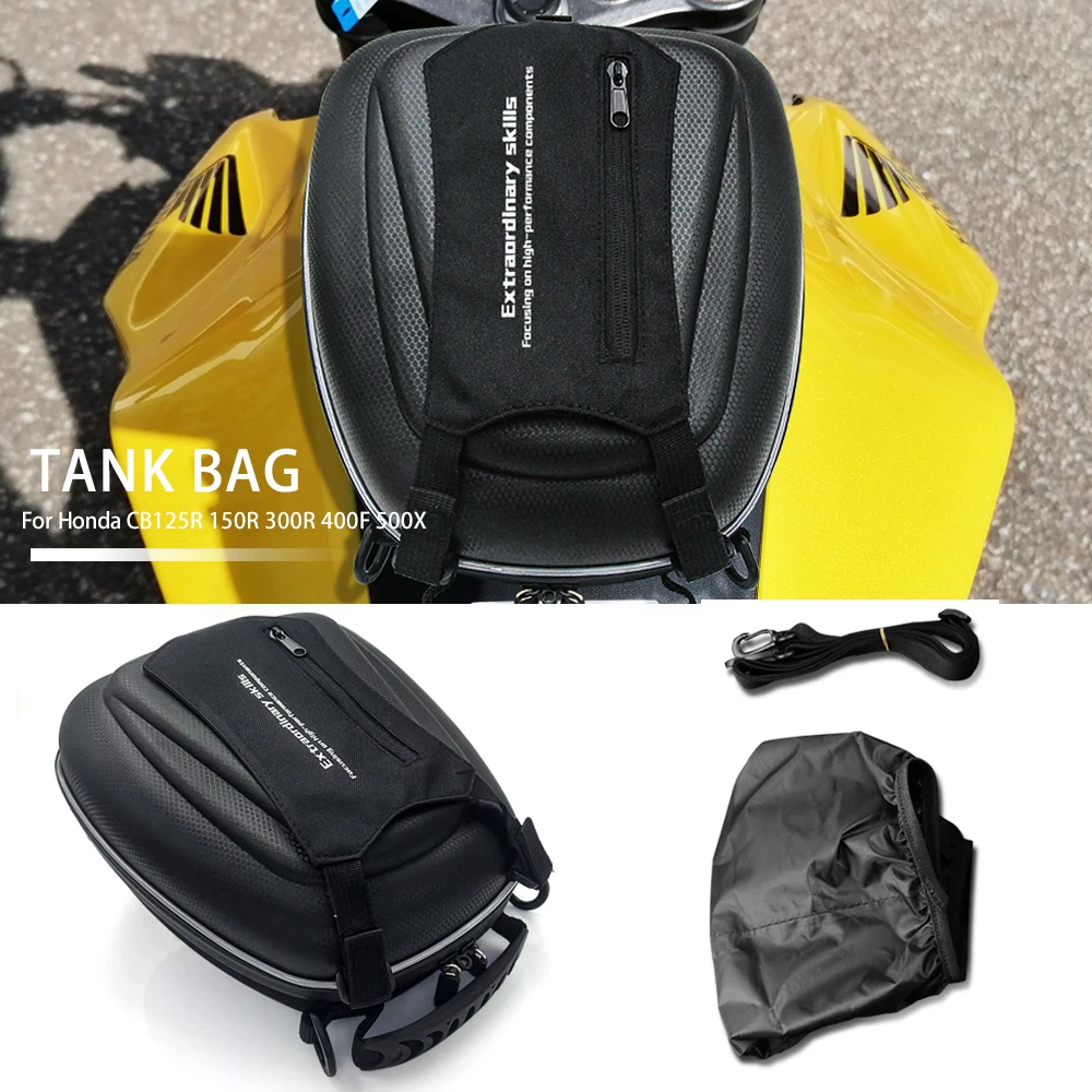 Motorcycle Tank bag For Honda CB125R CB150R CB250R CB300R CB400F CB500X CB500F Luggage Bag
Motorcycle Tank bag For Honda CB125R CB150R CB250R CB300R CB400F CB500X CB500F Luggage Bag