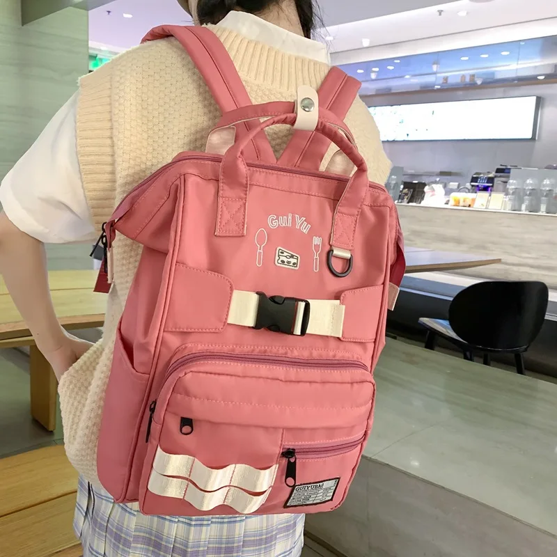Backpacks Women Korean Style Harajuku Multifunction Travel Bags Large Capacity Backpack Waterproof Students Preppy School Bag
Backpacks Women Korean Style Harajuku Multifunction Travel Bags Large Capacity Backpack Waterproof Students Preppy School Bag