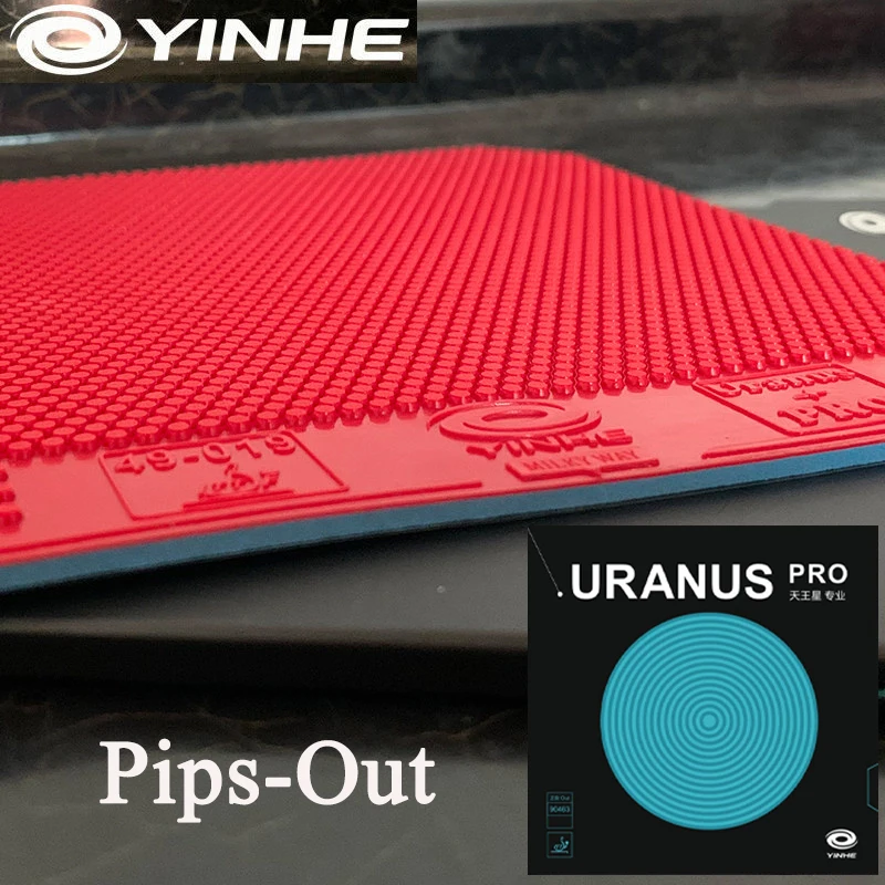 YINHE Uranus Pro Table Tennis Rubber Sheet Pips-Out Offensive Type ITTF Approved Ping Pong Rubber with Pre-tuned Cake Sponge
YINHE Uranus Pro Table Tennis Rubber Sheet Pips-Out Offensive Type ITTF Approved Ping Pong Rubber with Pre-tuned Cake Sponge