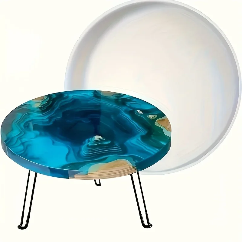 DIY Resin Round Table Silicone Mold, Suitable for Large Trays, Clocks, Resin Art Creative Jewelry Casting, xt280-Q-fro
DIY Resin Round Table Silicone Mold, Suitable for Large Trays, Clocks, Resin Art Creative Jewelry Casting, xt280-Q-fro